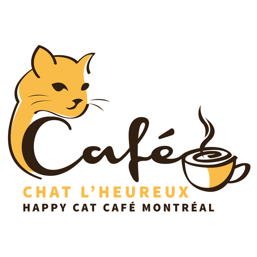 Le Cafe Chat L'Heureux, Montreal, Canada