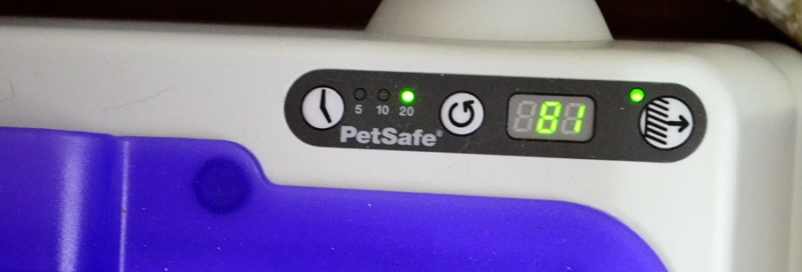Petsafe scoopfree litter box counter