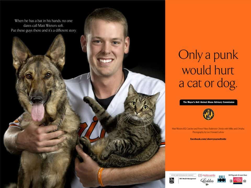 Baseball Star Matt Wieters Joins Show Your Soft Side Campaign