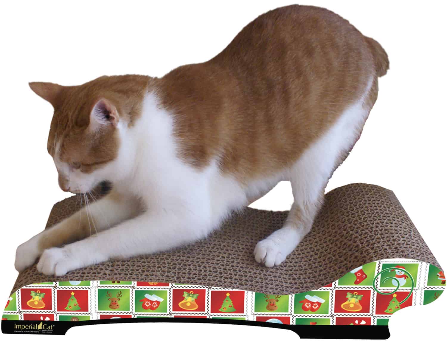 Imperial Cat Scratch n Shapes Scratcher Scratching Mat Organic Catnip Made n USA 