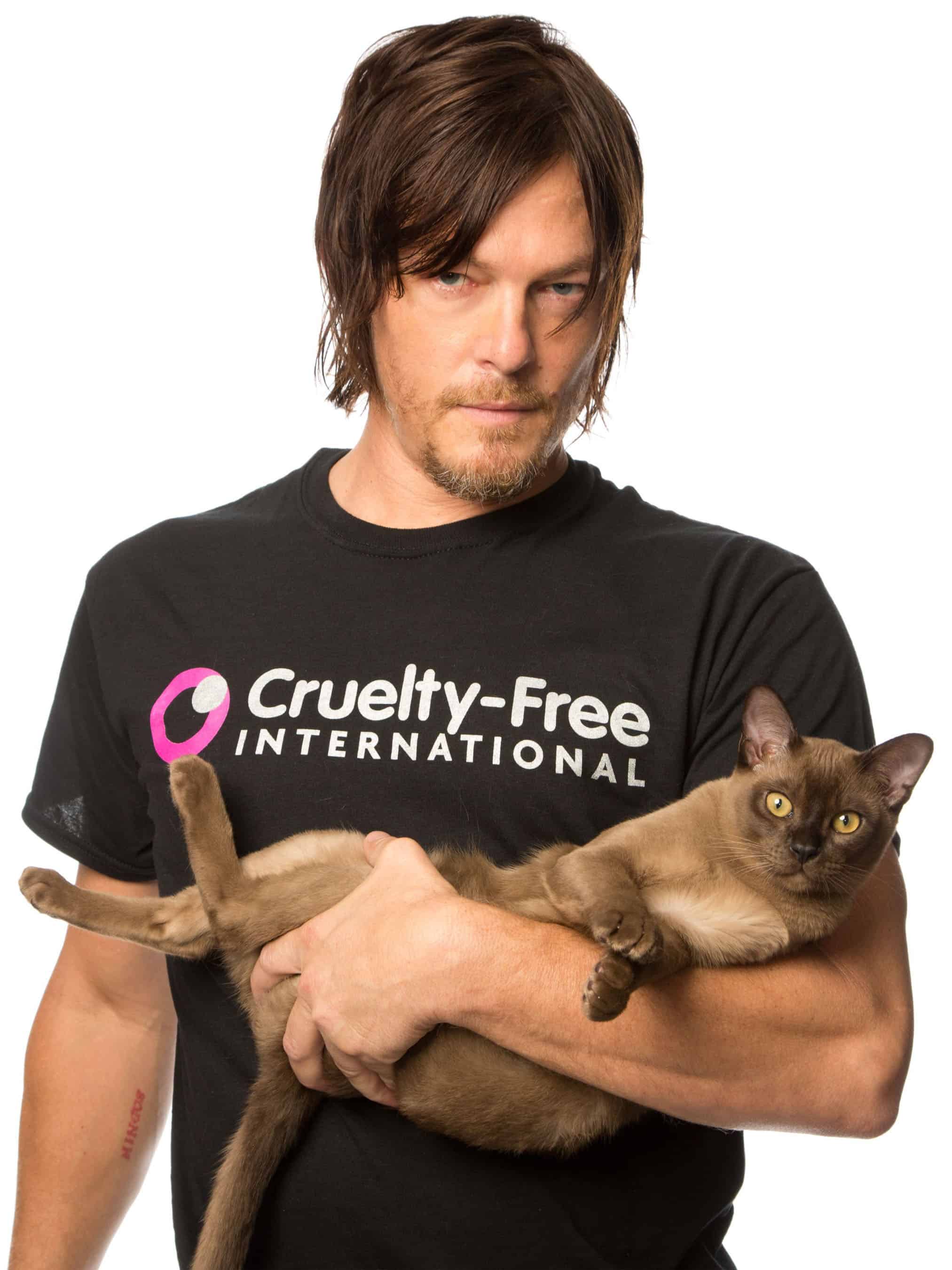The Walking Dead’s Norman Reedus Shines A Spotlight on Cruelty Free International