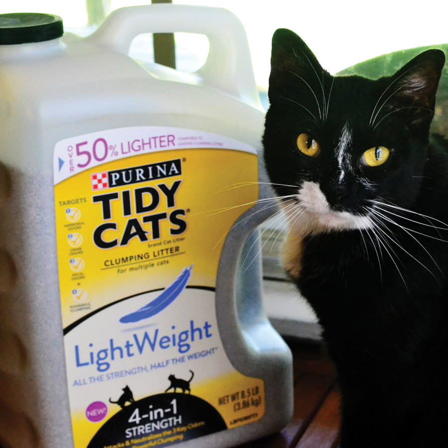 Tidy Cats LightWeight 4In1 Strength Litter Lightens the Load 