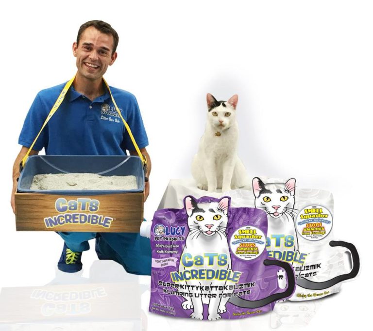 Cats Incredible Spokesperson to Race–with a Litterbox!