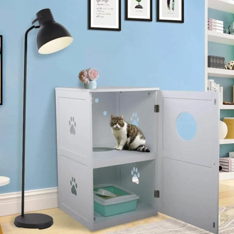 enclosed litterbox to keep dogs out of litter box