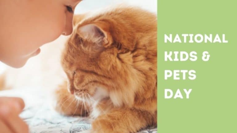 National Kids and Pets Day