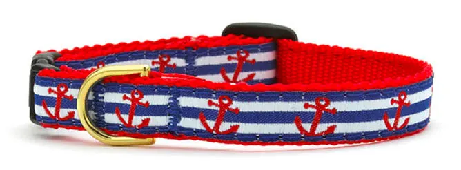 Anchors Aweigh Cat Collar from Up Country