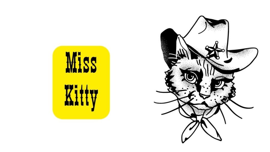 Miss Kitty as Western cat name