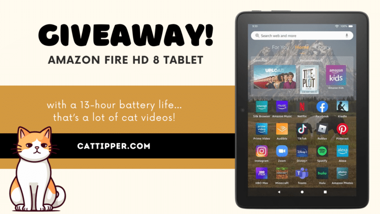 Win an Amazon Fire HD 8 Tablet!