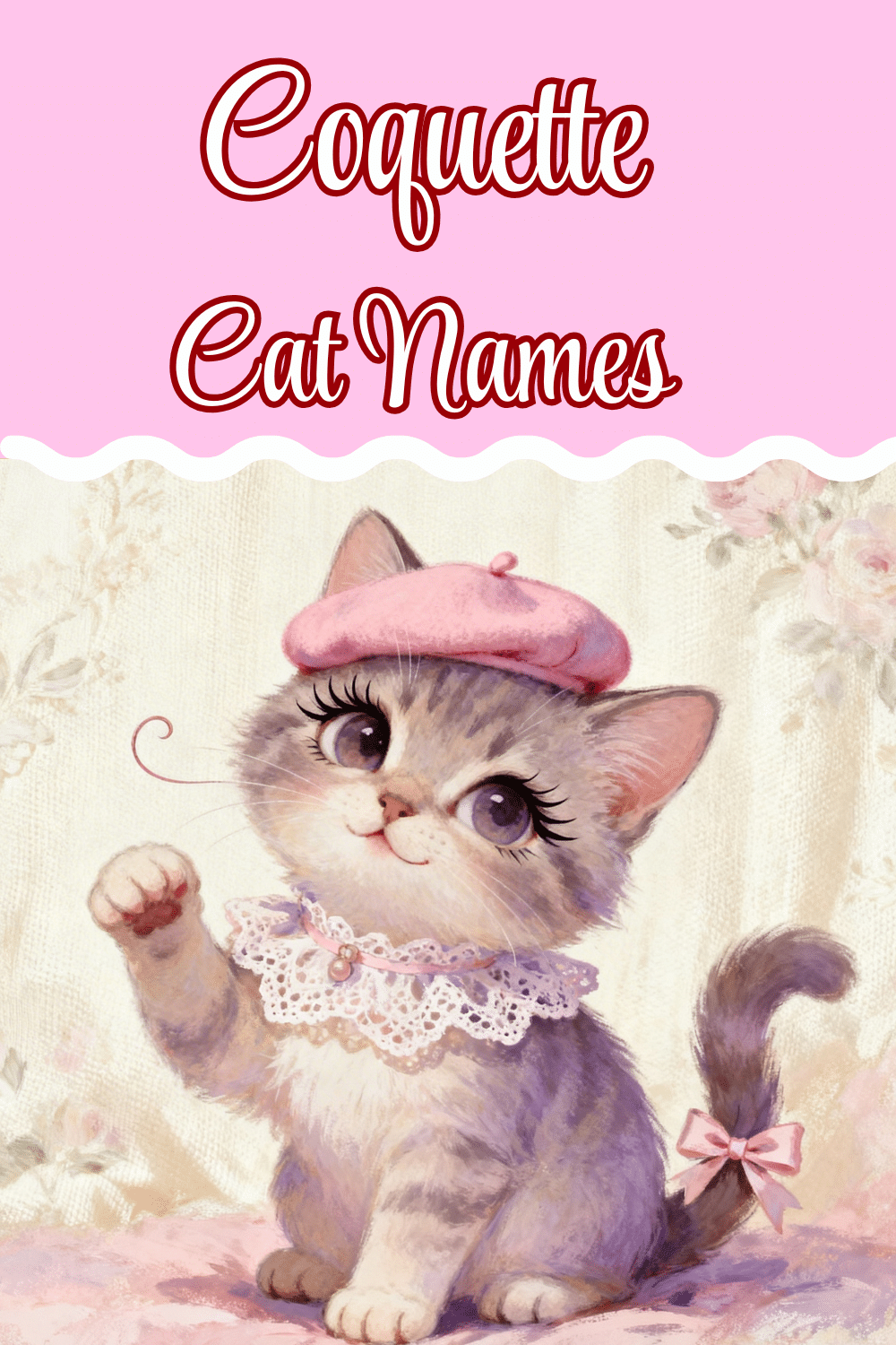 Coquette Cat Names: 100 Romantic Names for Your Elegant Cat