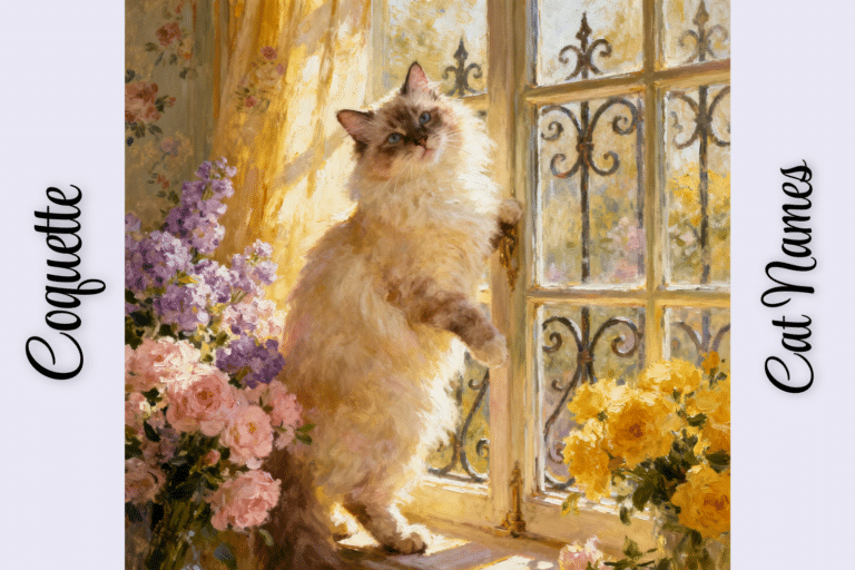 Coquette Cat Names: 100 Romantic Names for Your Elegant Cat
